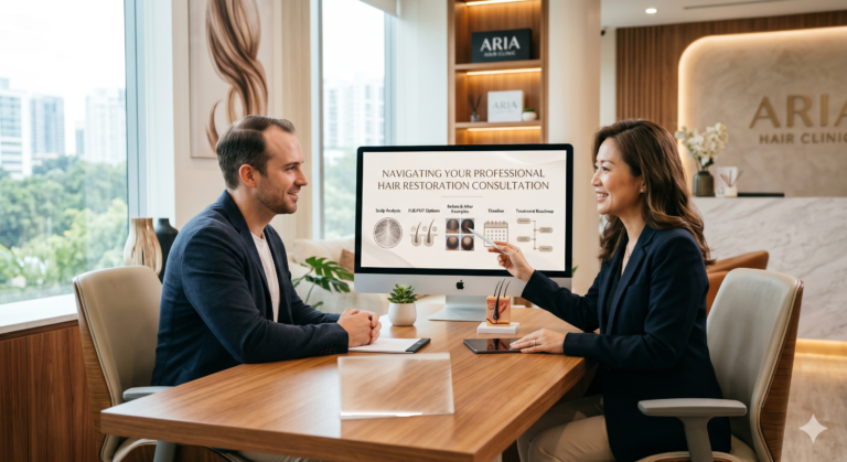 Navigating Your Professional Hair Restoration Consultation
