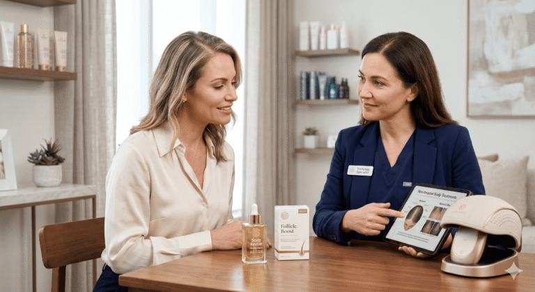 Non-Surgical Solutions for Women’s Hair Thinning