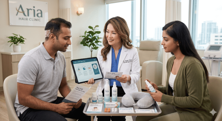 Post-Hair Transplant Care for FUE and DHI