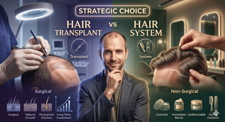 Strategic Choice: Hair Transplant vs Hair Patch