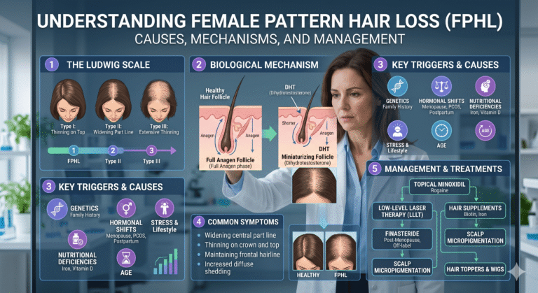 Understanding Female Pattern Hair Loss (FPHL)