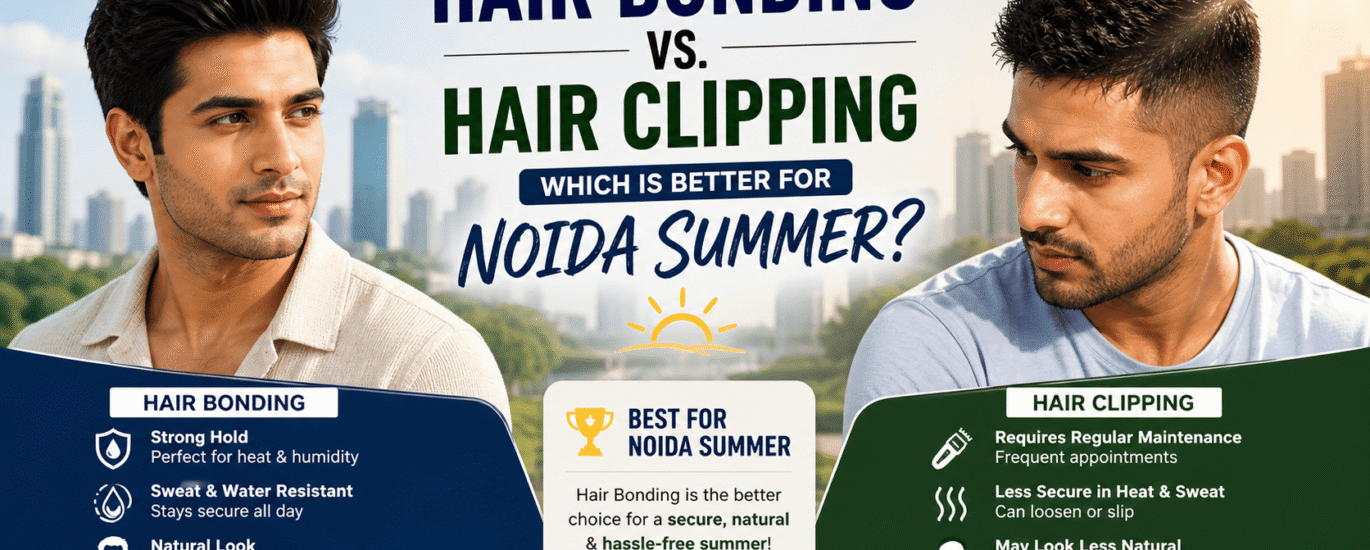 Hair Bonding vs Clipping Noida Summer