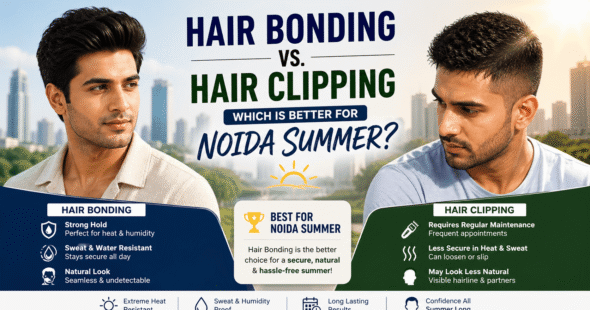 Hair Bonding vs Clipping Noida Summer