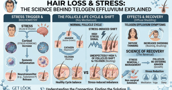 Hair Loss and Stress The Science Behind Telogen Effluvium Explained