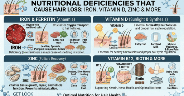 Nutritional Deficiencies That Cause Hair Loss
