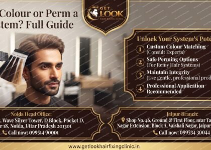 can you colour or perm a hair system