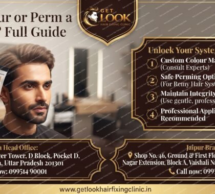 Can You Colour or Perm a Hair System?