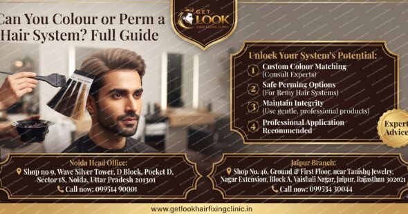 can you colour or perm a hair system