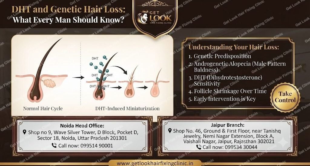 DHT and genetic hair loss explained
