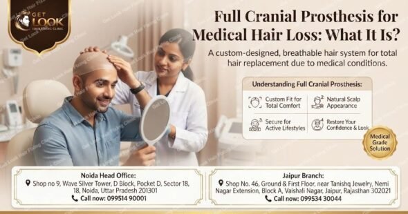 full cranial prosthesis for medical hair loss