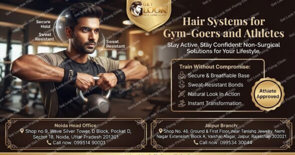 hair systems for gym-goers