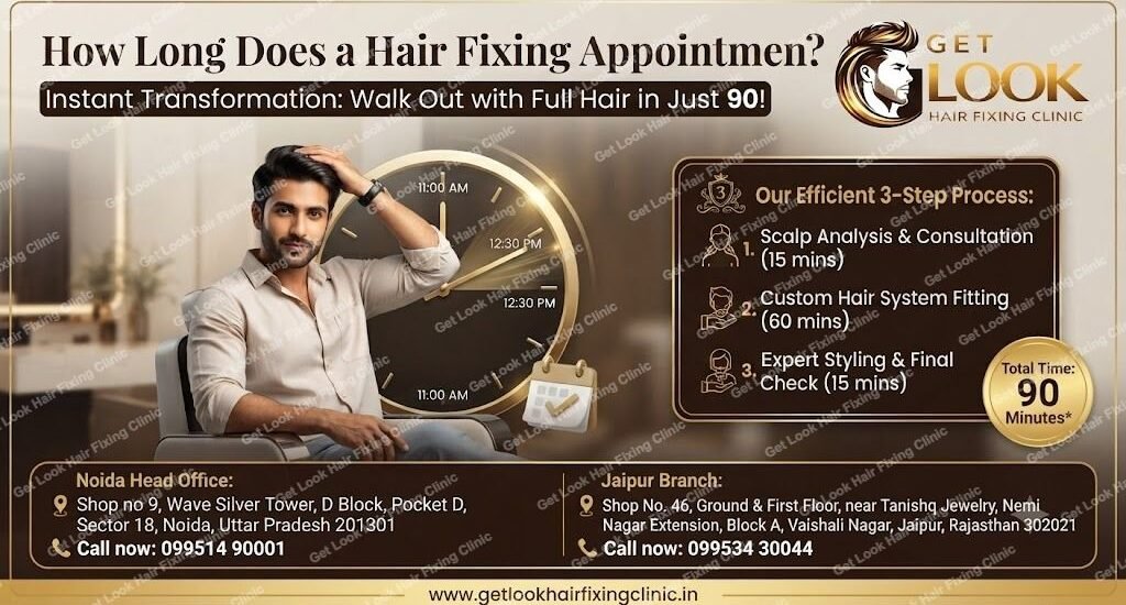 how long does a hair fixing appointment take