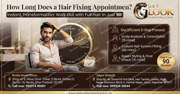 how long does a hair fixing appointment take
