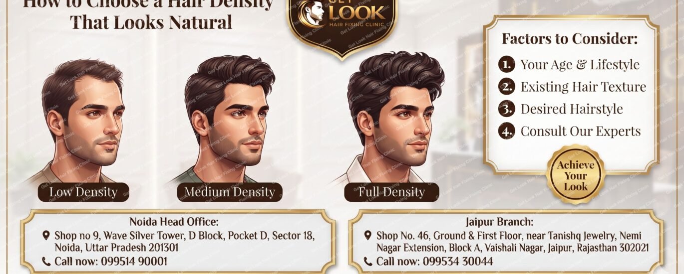 hair density that looks natural