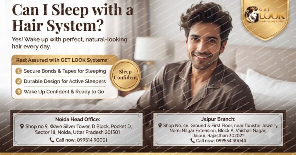 sleeping with a hair system comfortably