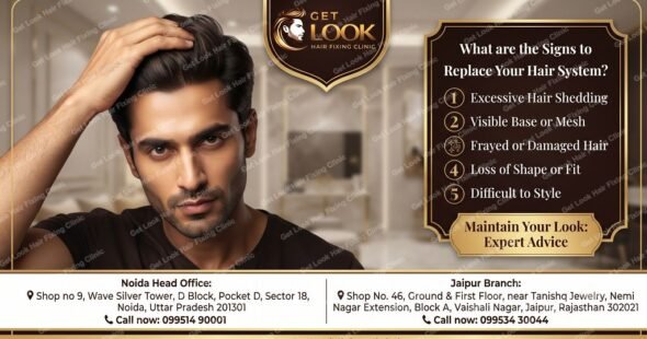 signs to replace hair system
